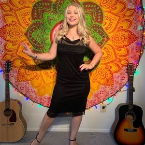 Sexy little black dress